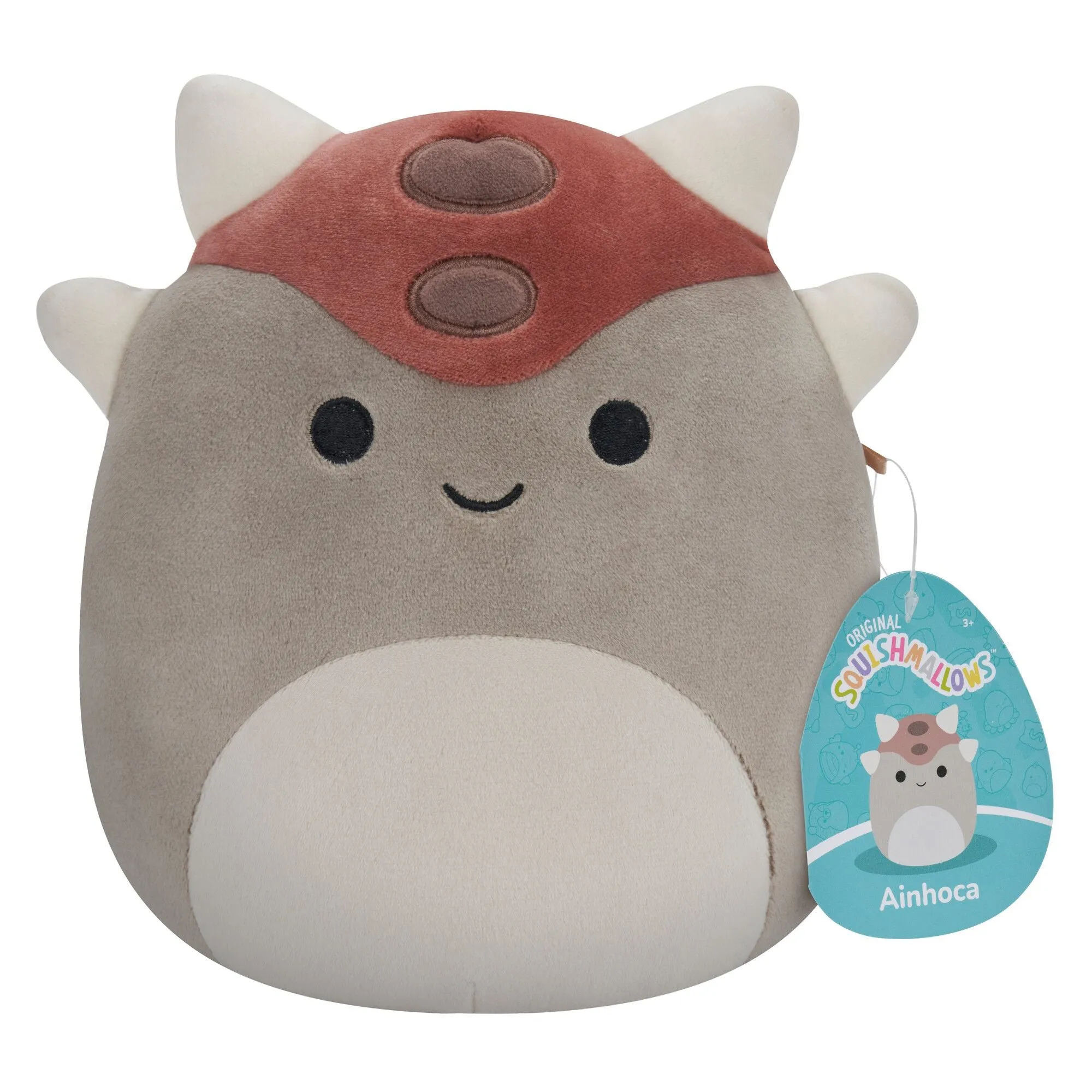 Squishmallows 7.5 Inch Plush S16 Ainhoca Armored Dino