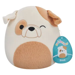 Squishmallows 7.5 Inch Plush S16 Brock Winking Bulldog