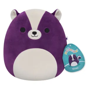 Squishmallows 7.5 Inch Plush S16 Sloan Purple Skunk