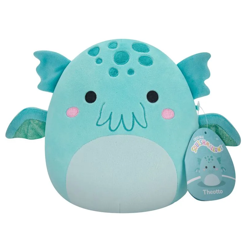 Squishmallows 7.5 Inch Plush S16 Theotto Blue Cthulhu