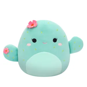 Squishmallows 7.5 Inch Plush S20 Graciela Mint Barrel Cactus With Pink Flowers