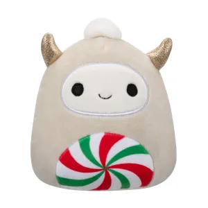 Squishmallows Christmas 7.5 Inch Plush Nissa The Grey Yeti