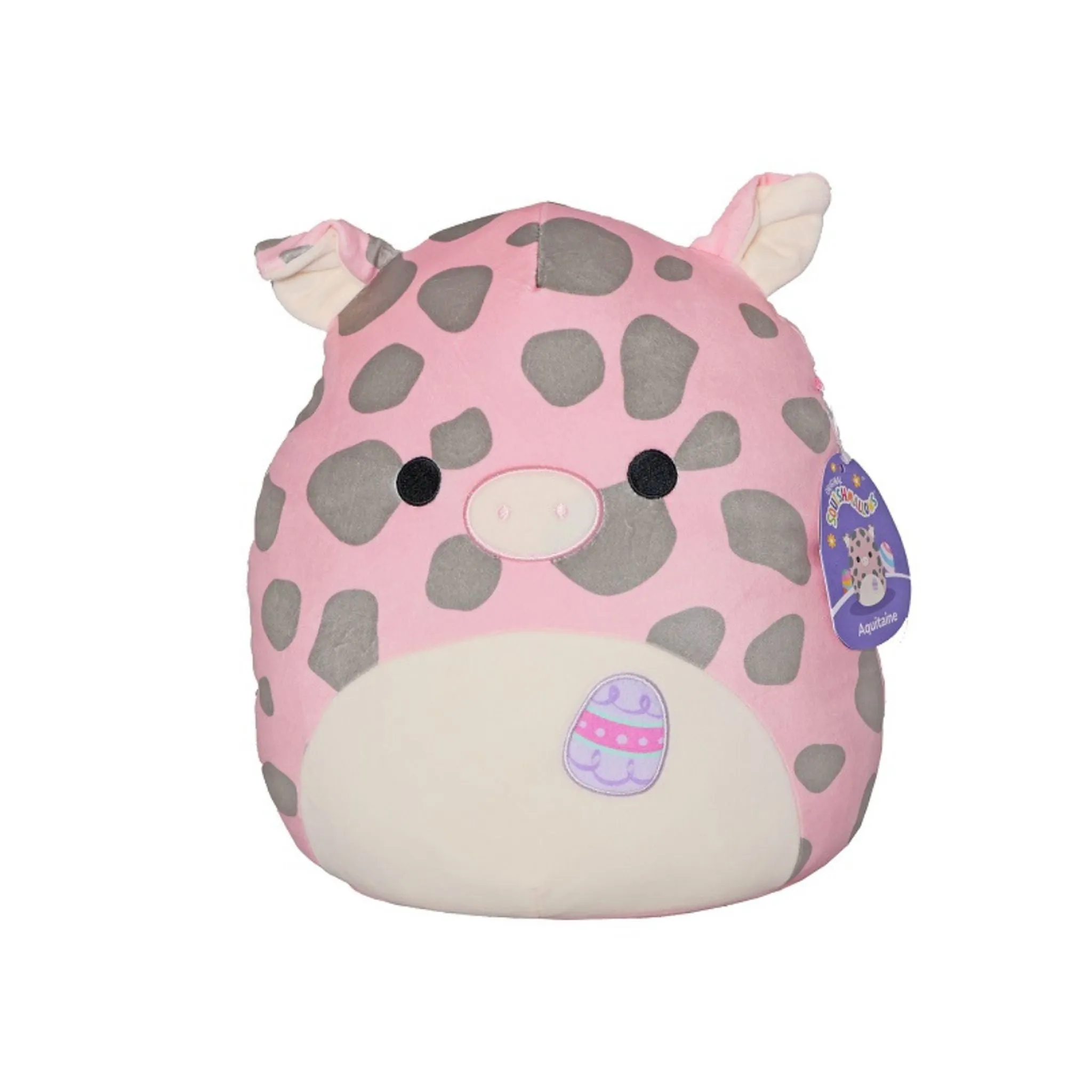 Squishmallows Easter Season 12 Inch Plush Aquitaine Pink Pig