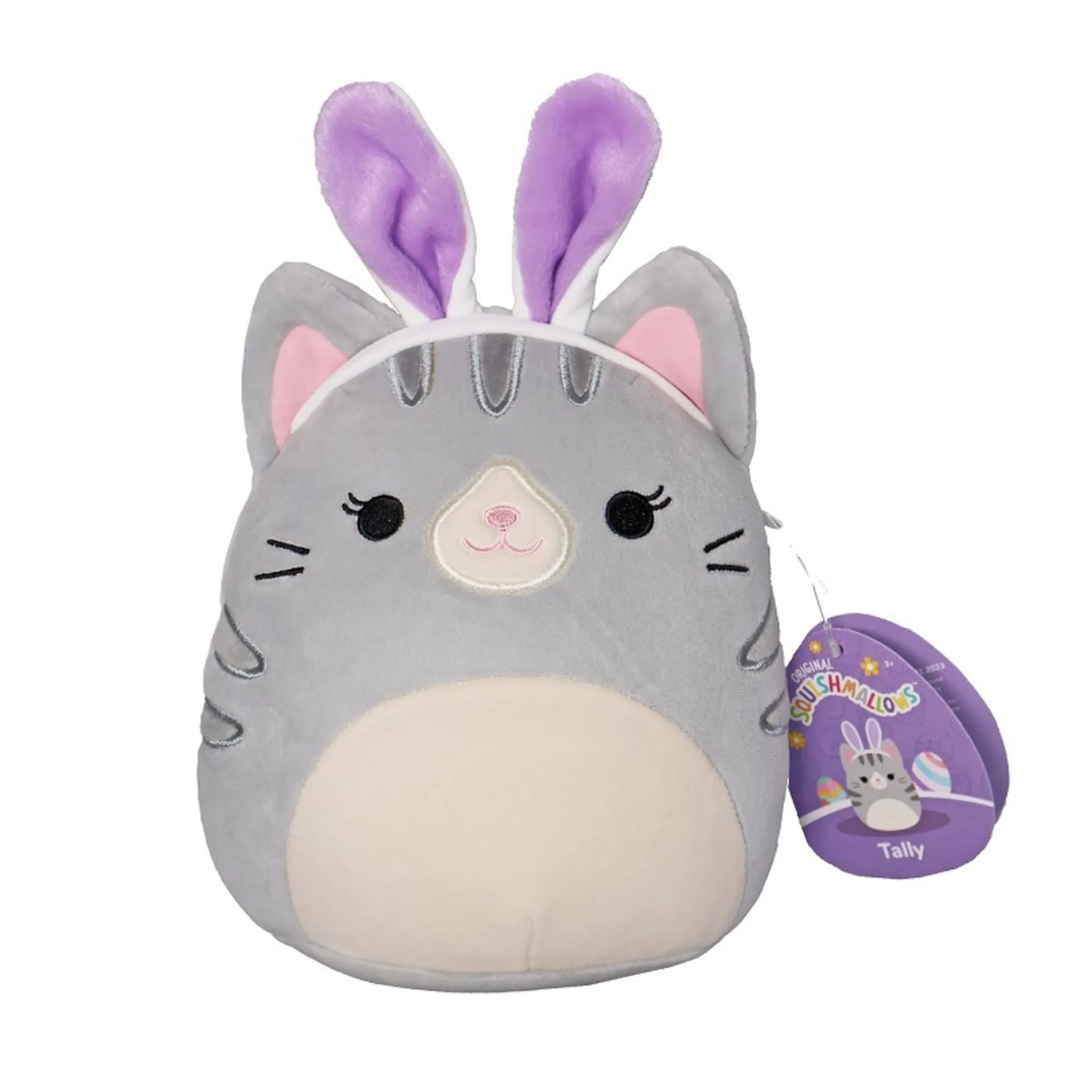 Squishmallows Easter Season 7.5 Inch Plush Tally The Cat