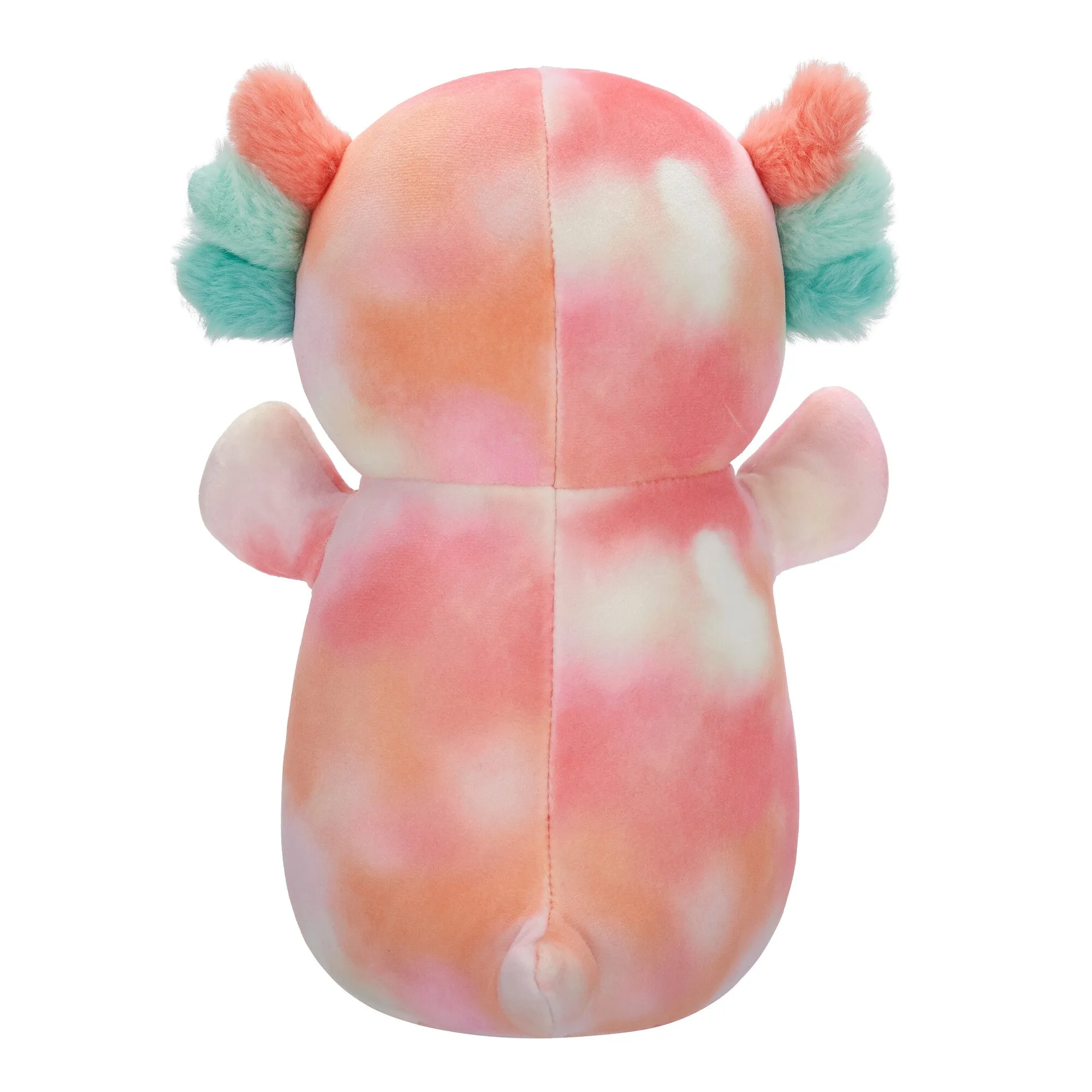 Squishmallows Hugmees 10 Inch Plush Aksel Peach TieDye Axolotl