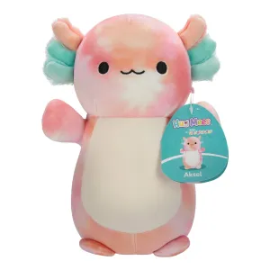 Squishmallows Hugmees 10 Inch Plush Aksel Peach TieDye Axolotl