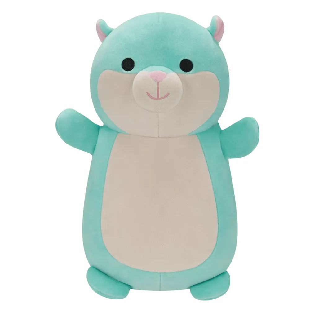 Squishmallows Hugmees 10 Inch Plush Hobart The Teal Hamster