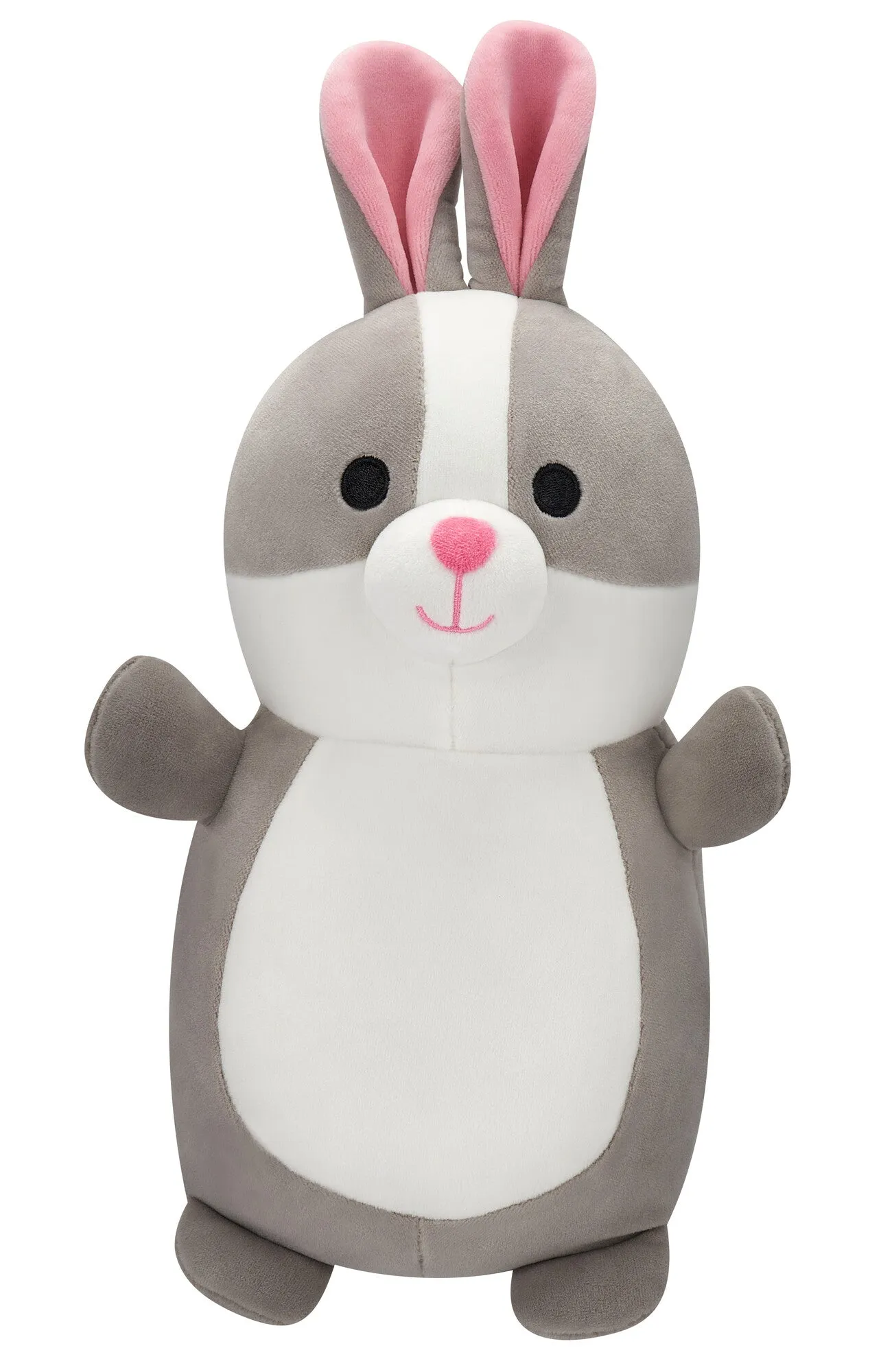 Squishmallows Hugmees 10 Inch Plush Lorita Grey And White Rabbit