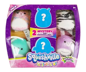 Squishmallows Squishville Mini 6 Pack Wildlife Squad