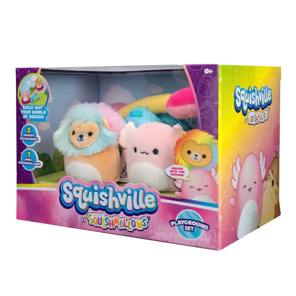 Squishmallows Squishville Mini Plush Accessory Set Playground Set
