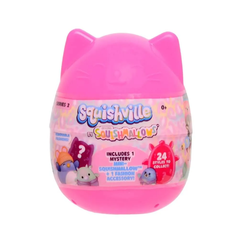 Squishmallows Squishville Mystery Mini Plush S2 Assorted Styles