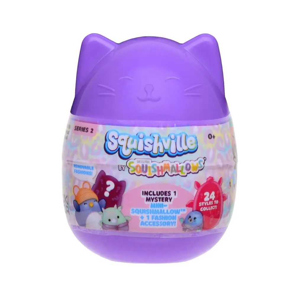 Squishmallows Squishville Mystery Mini Plush S2 Assorted Styles