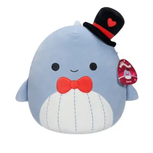 Squishmallows Valentines 12 Inch Plush Samir The Blue Whale
