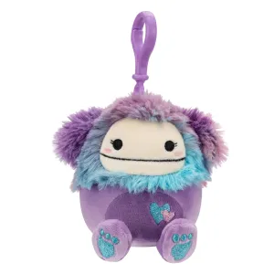 Squishmallows Valentines 3.5 Inch Plush Clip-On Eden The Bigfoot