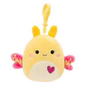 Squishmallows Valentines 3.5 Inch Plush Clip-On Miry The Moth