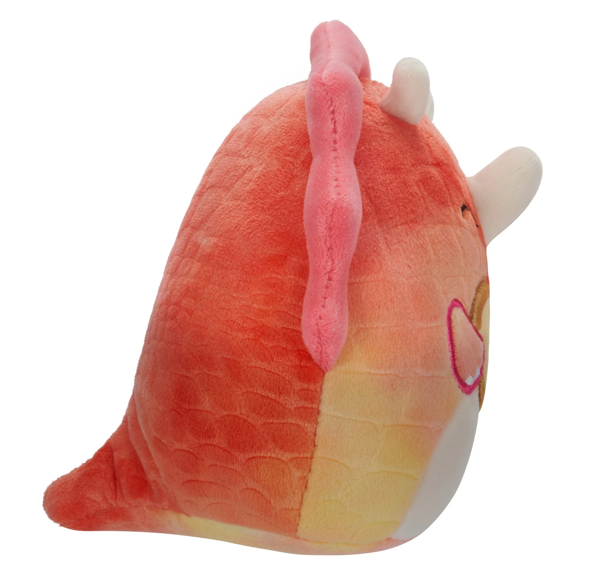 Squishmallows Valentines 7.5 Inch Plush Trinity The Pink Triceratops