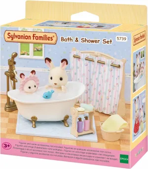 Sylvanian Families Bath & Shower Set