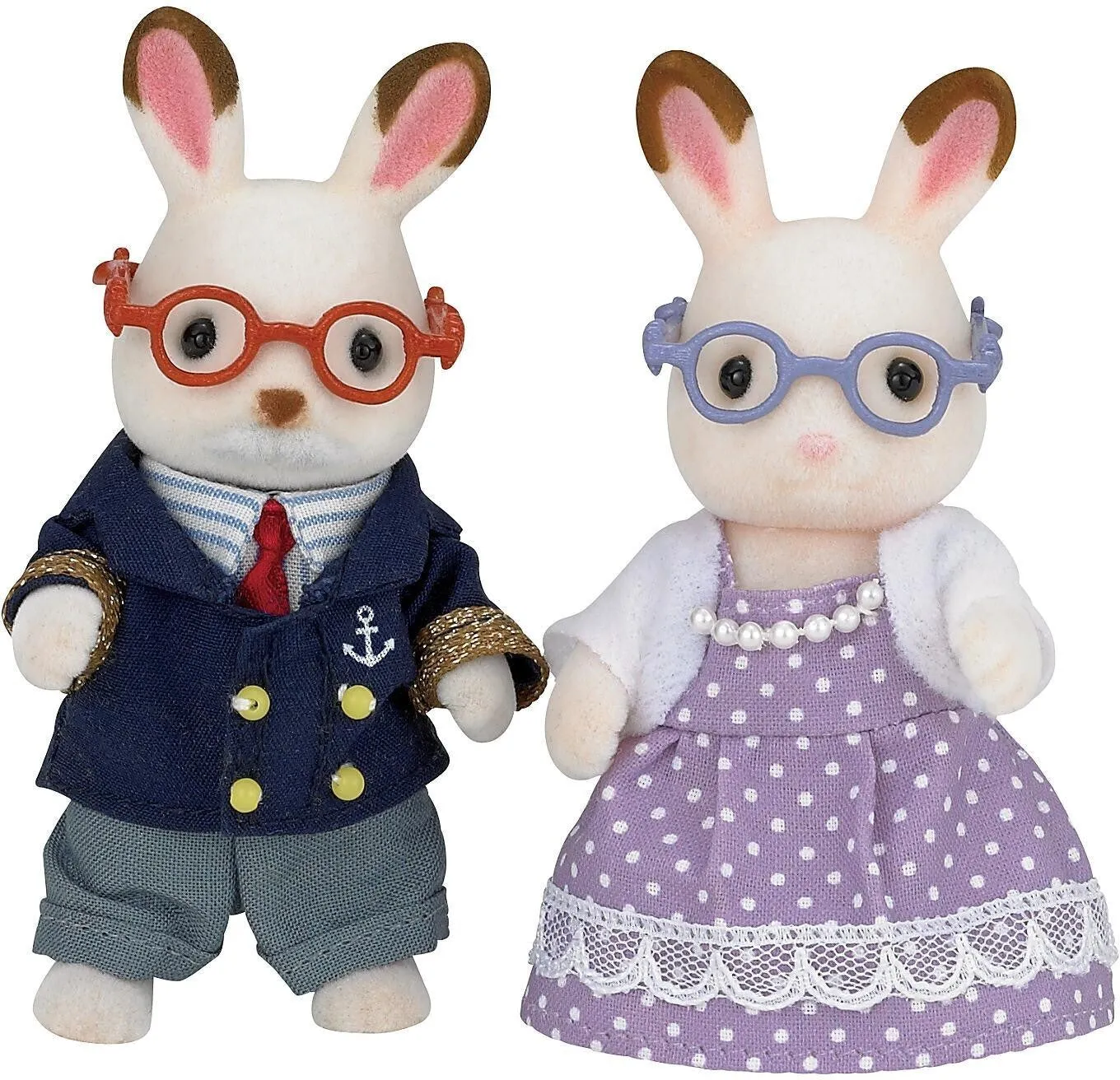 Sylvanian Families Chocolate Rabbit Grandparents