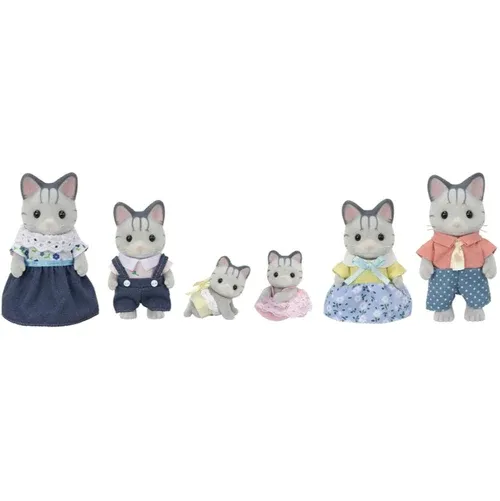 Sylvanian Families Fisher Cat Family 6 Pack