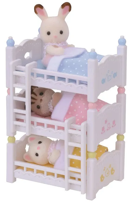 Sylvanian Families Triple Bunk Beds