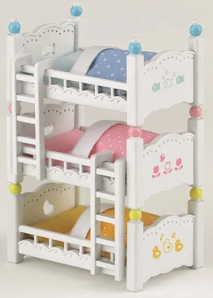 Sylvanian Families Triple Bunk Beds