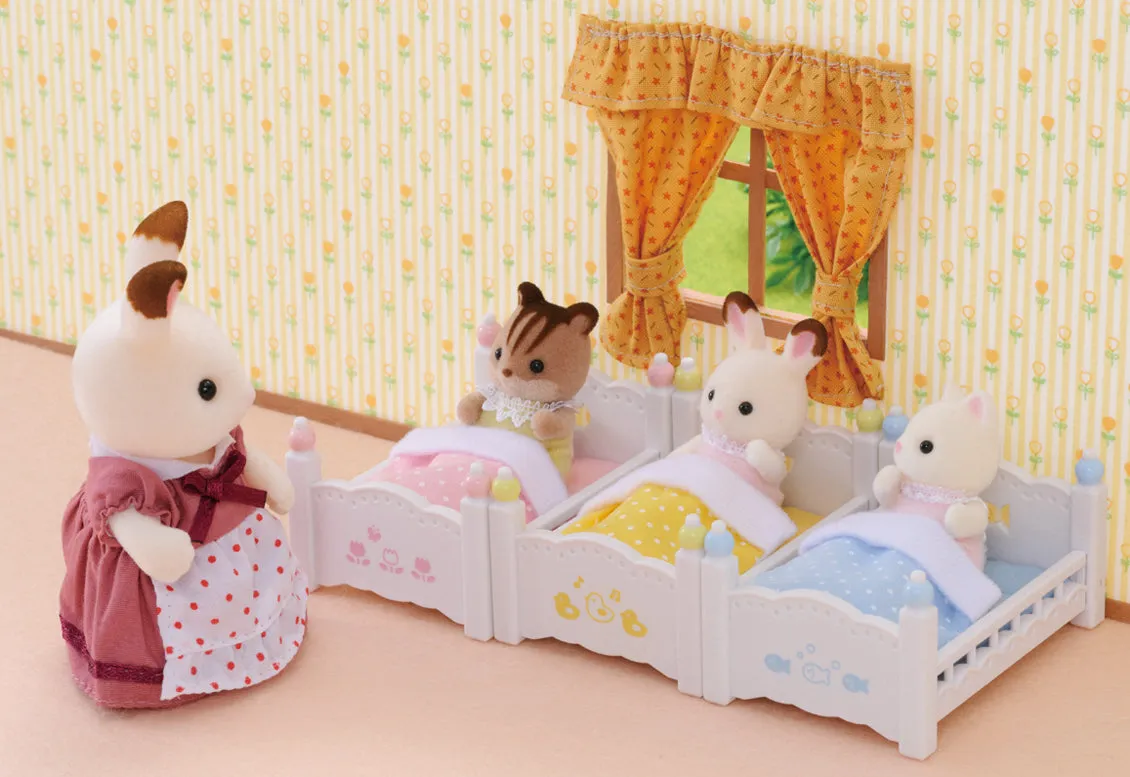 Sylvanian Families Triple Bunk Beds
