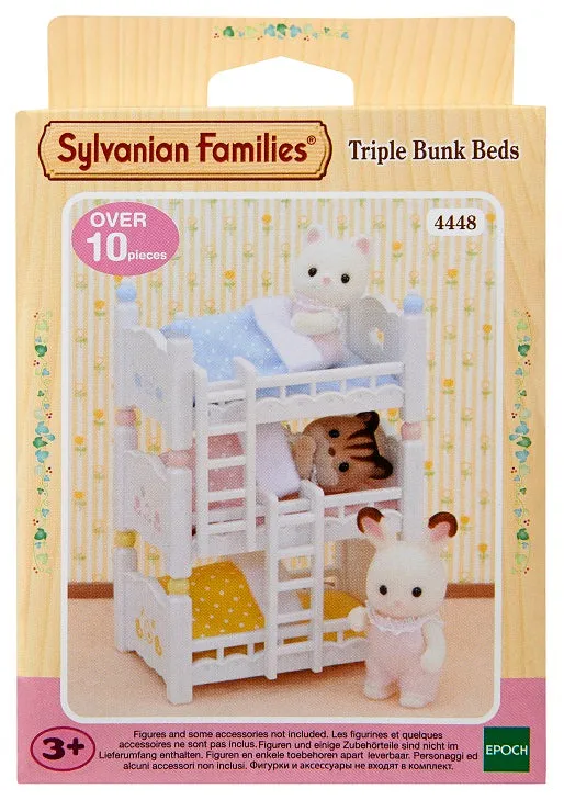 Sylvanian Families Triple Bunk Beds