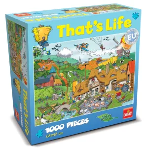 THAT'S LIFE 1000 PIECE JIGSAW PUZZLE FARM