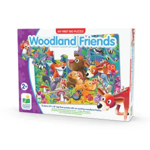 THE LEARNING JOURNEY 12 PIECE BIG FLOOR PUZZLE WOODLAND FRIENDS