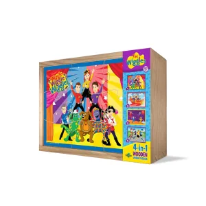 The Wiggles 4-In-1 Wooden Jigsaw Puzzle