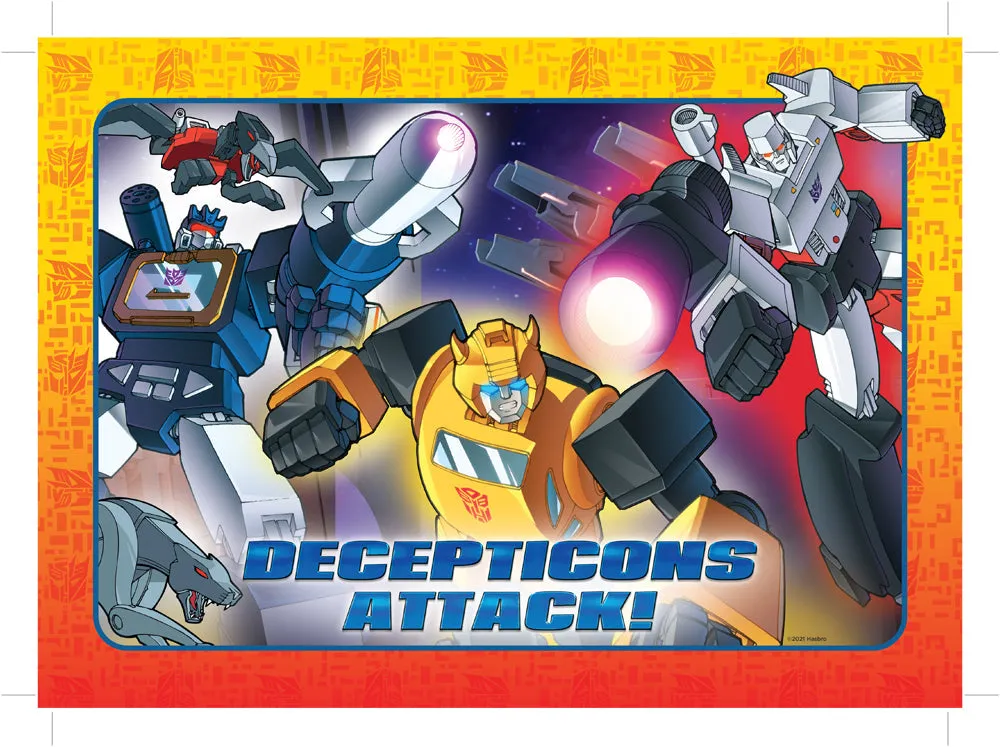 Transformers 35 Piece Frame Tray Puzzle Assorted Styles