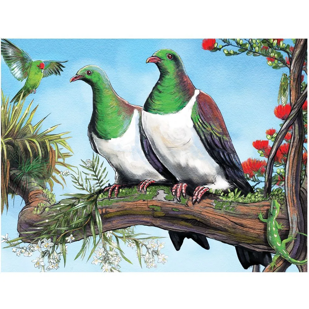 TREASURES OF AOTEAROA SERIES 2 96 PIECE FRAME TRAY PUZZLE ASSORTED STYLES