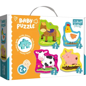 TREFL BABY PUZZLE ANIMALS ON THE FARM