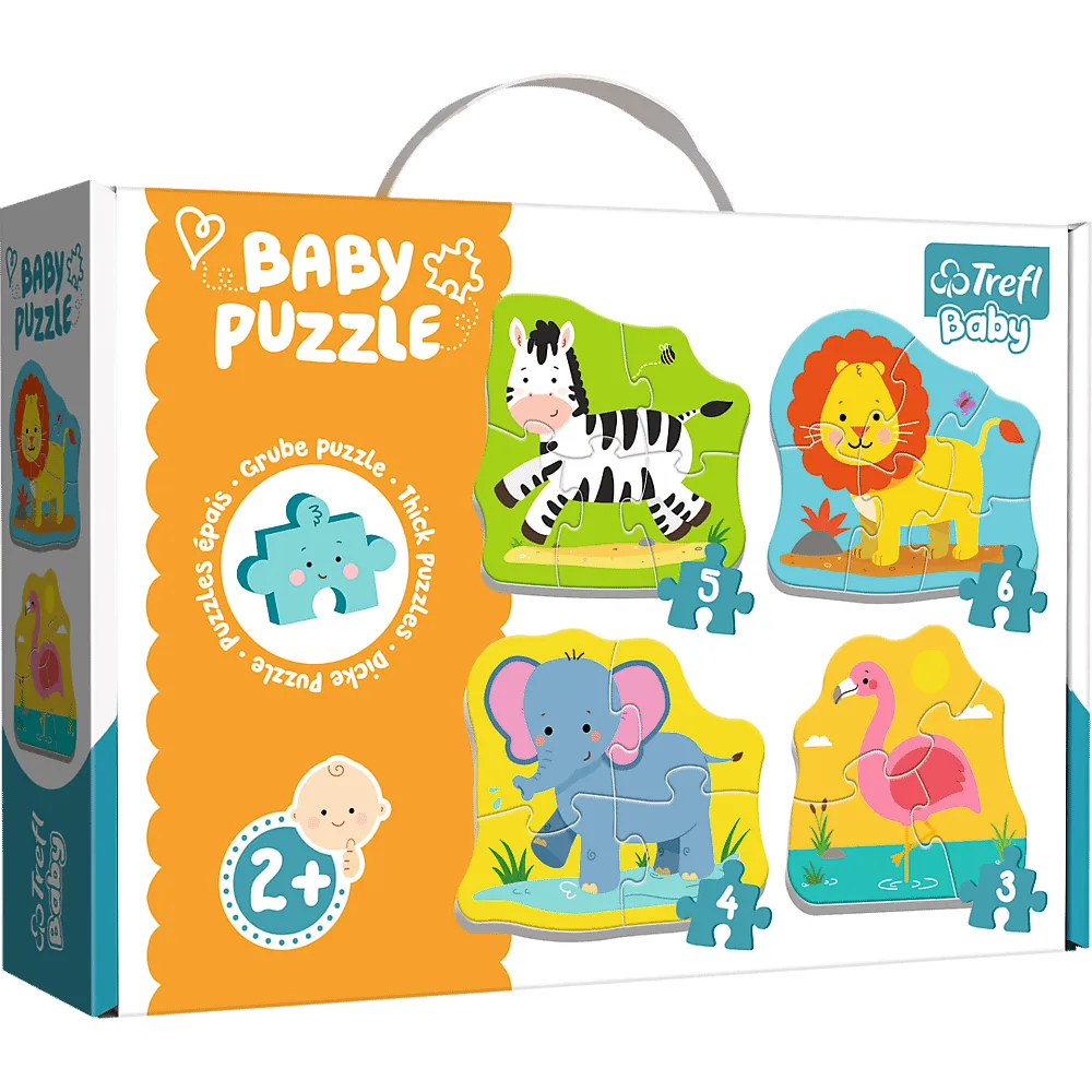 TREFL BABY PUZZLE ANIMALS ON THE SAFARI