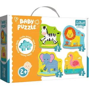 TREFL BABY PUZZLE ANIMALS ON THE SAFARI