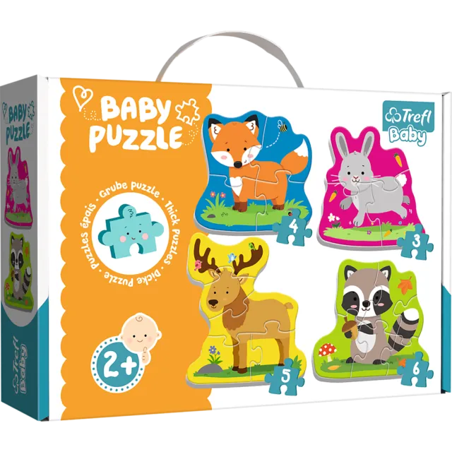 TREFL BABY PUZZLE FOREST ANIMALS
