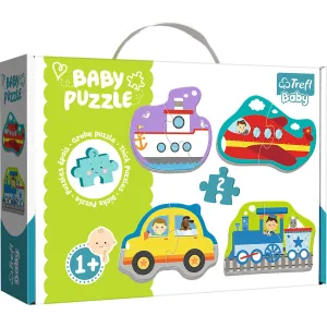 TREFL BABY PUZZLE TRANSPORT VEHICLES