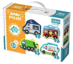 TREFL BABY PUZZLE VEHICLES AND JOBS