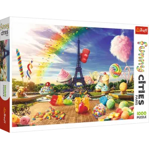 TREFL FUNNY CITIES 1000 PIECE PUZZLE SWEET PARIS
