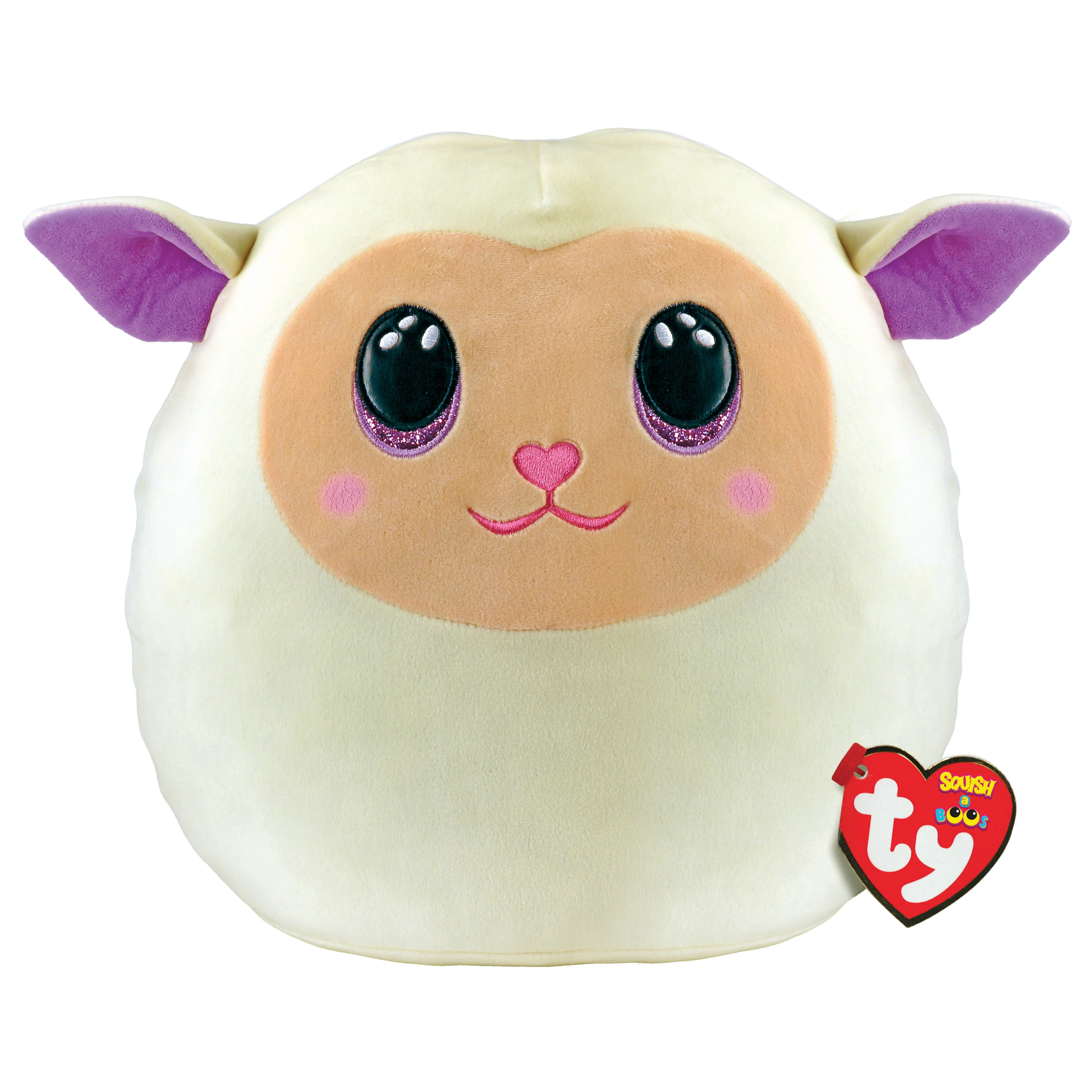 Ty Squish A Boos 35cm Fluffy The Lamb