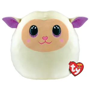 Ty Squish A Boos 35cm Fluffy The Lamb