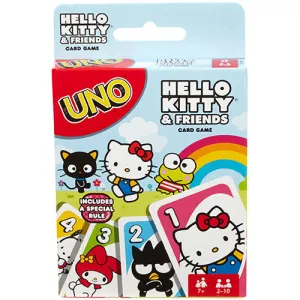 UNO CARD GAME HELLO KITTY & FRIENDS EDITION