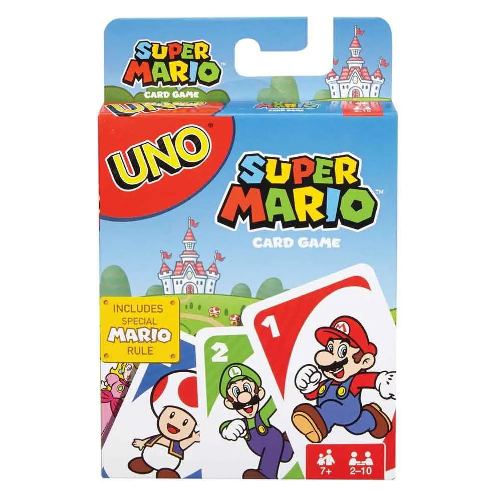 UNO CARD GAME SUPER MARIO EDITION