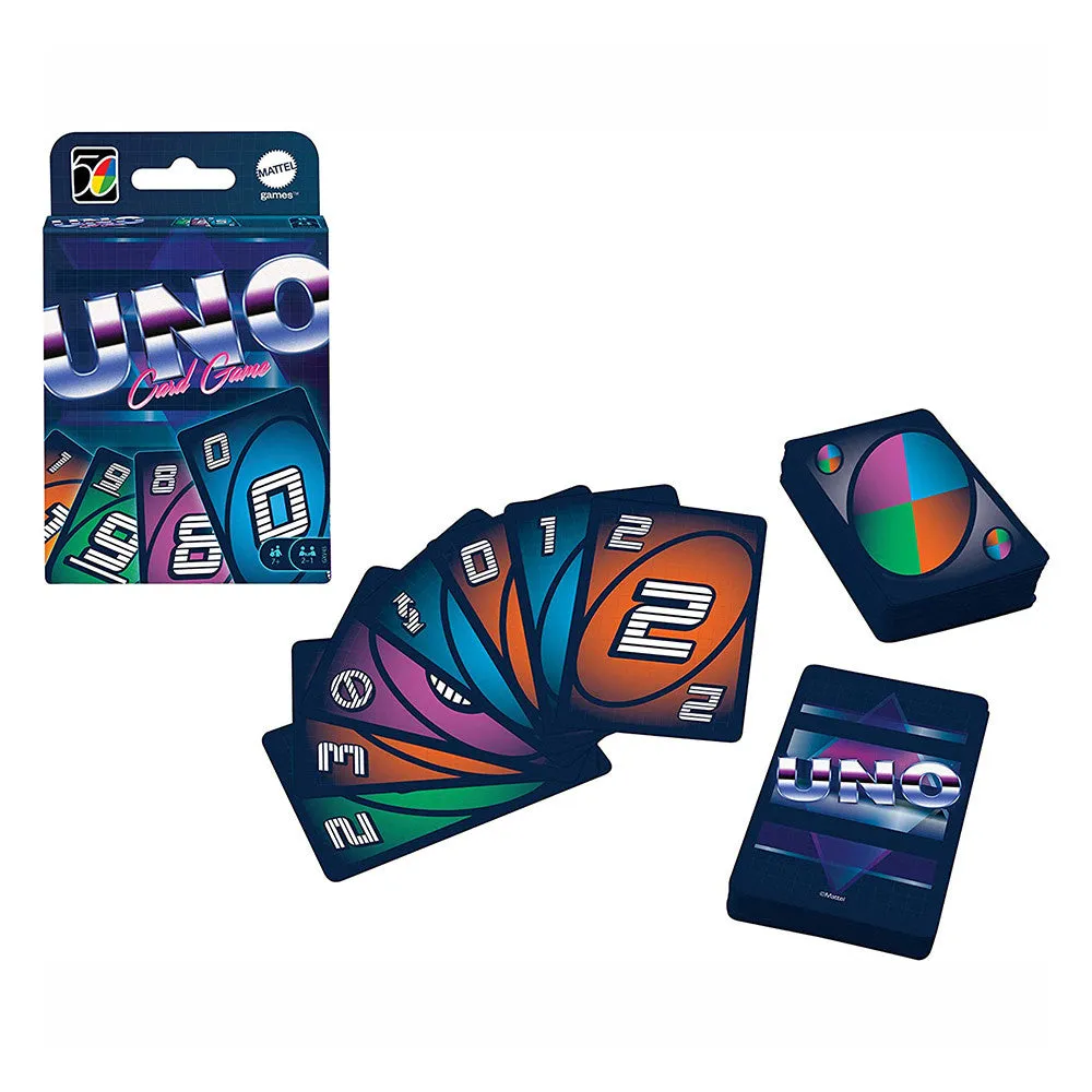 UNO ICONIC 80'S CARD GAME