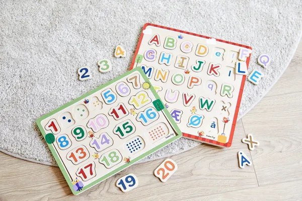 Wacky Wonders Wooden Puzzle 123