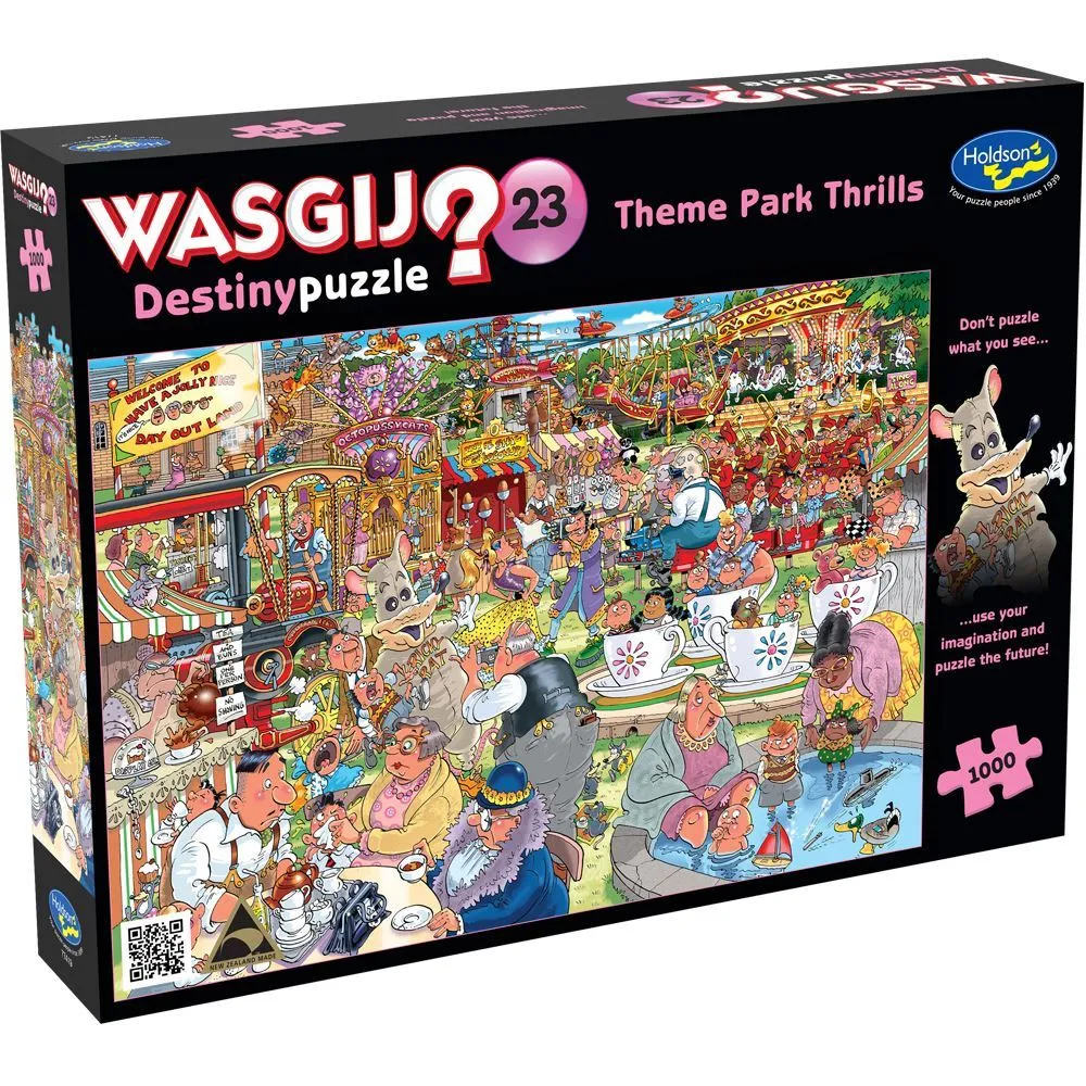 Wasgij Destiny #23 Theme Park Thrills 1000 Piece Puzzle