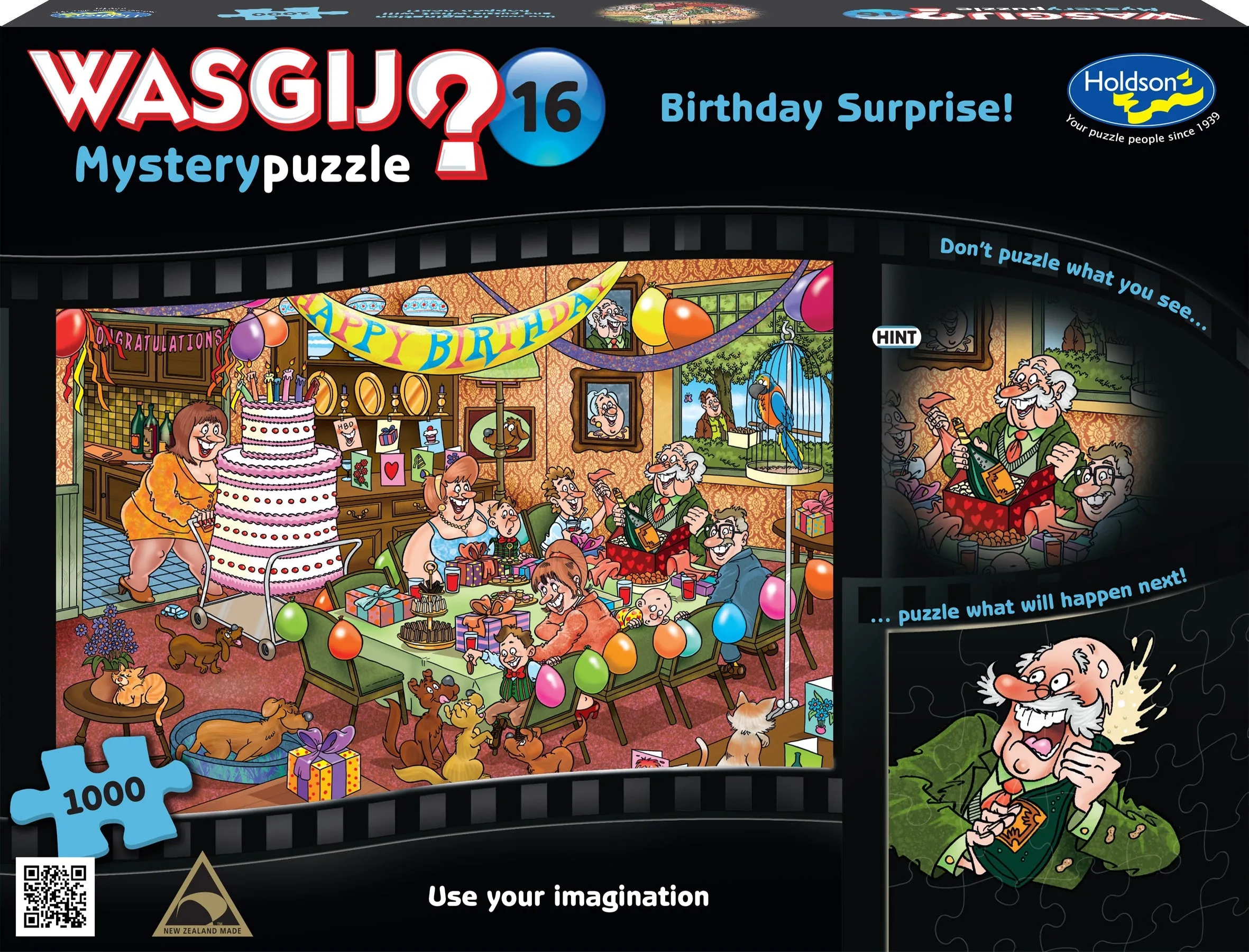 Wasgij Mystery #16 Birthday Surprise! 1000 Piece Puzzle