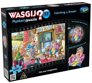 Wasgij Mystery #17 Catching A Break! 1000 Piece Puzzle