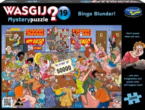 Wasgij Mystery #19 Bingo Blunder 1000 Piece Puzzle