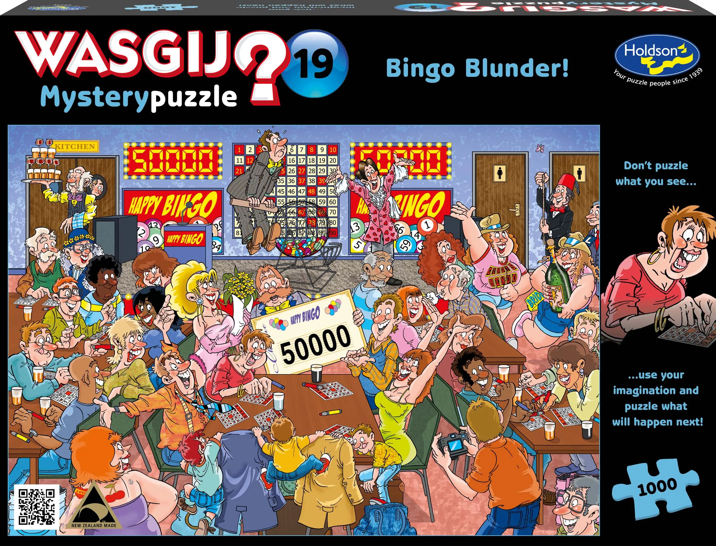 Wasgij Mystery #19 Bingo Blunder 1000 Piece Puzzle